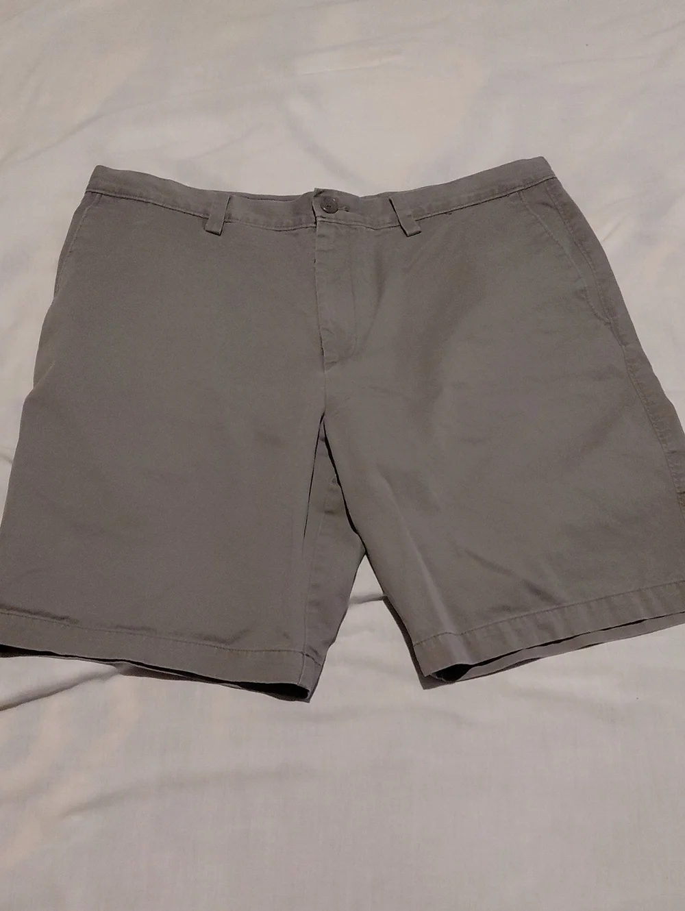 Banana Republic Gray Aiden Flat-Front Men's Shorts 36W